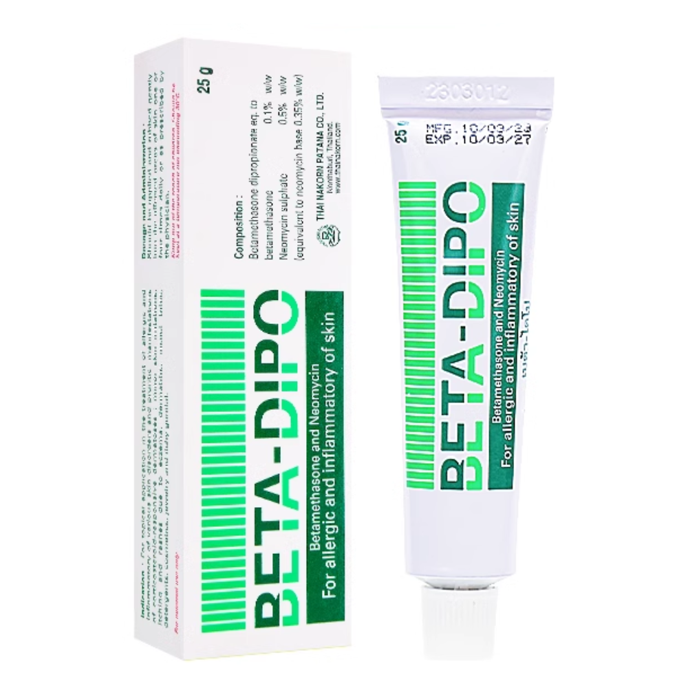 BETA-DIPO 泰國 皮膚濕毒止癢軟膏 15g