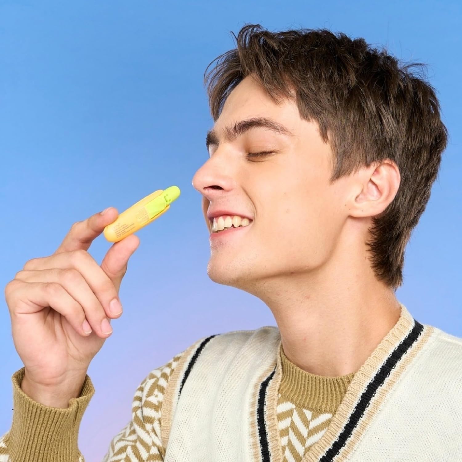 Pastel Pocket Inhaler for Aromatherapy Relief of Nasal Congestion (Free lanyard) 1ea