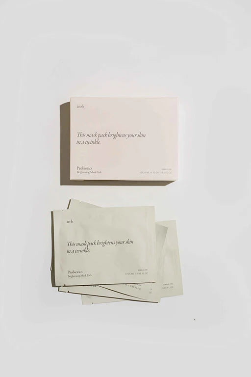Aroh Probiotics Brightening Sheet Mask 25ml x 10ea
