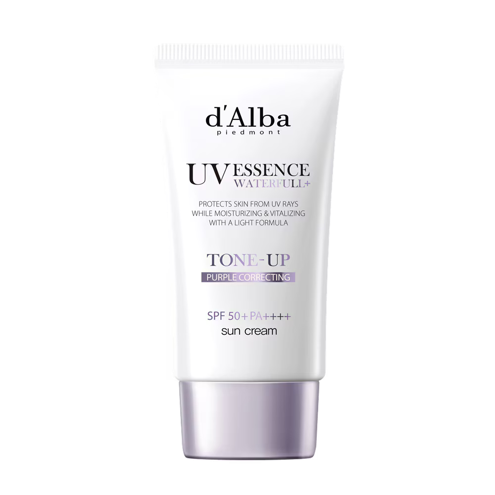 D'Alba UV Essence Waterfull Tone Up Sun Cream (Purple) SPF50+