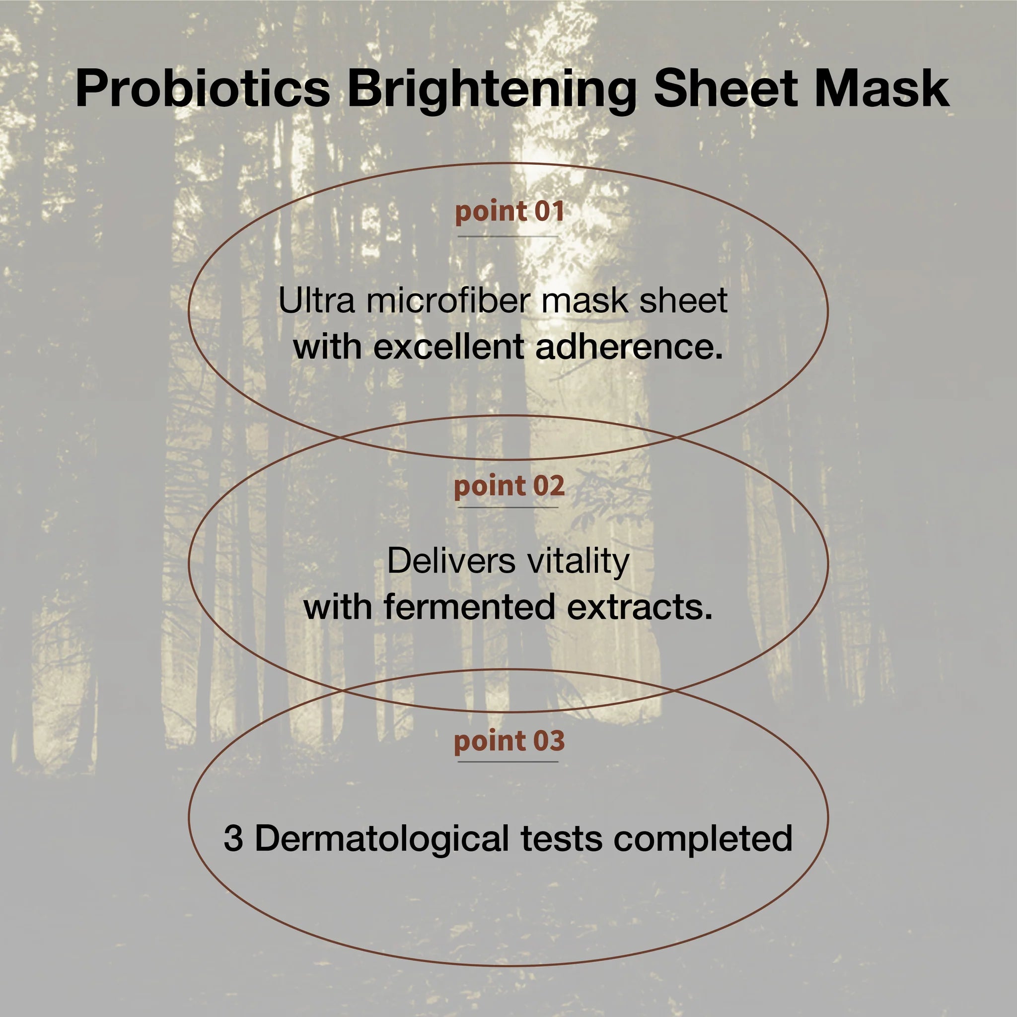 Aroh Probiotics Brightening Sheet Mask 25ml x 10ea
