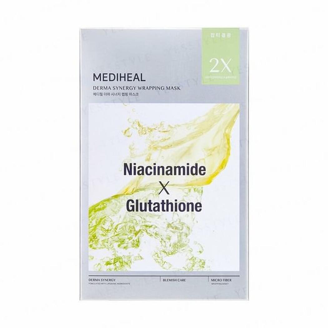 MEDIHEAL 韓國 B3xGSH 雙效修護提亮面膜 4片