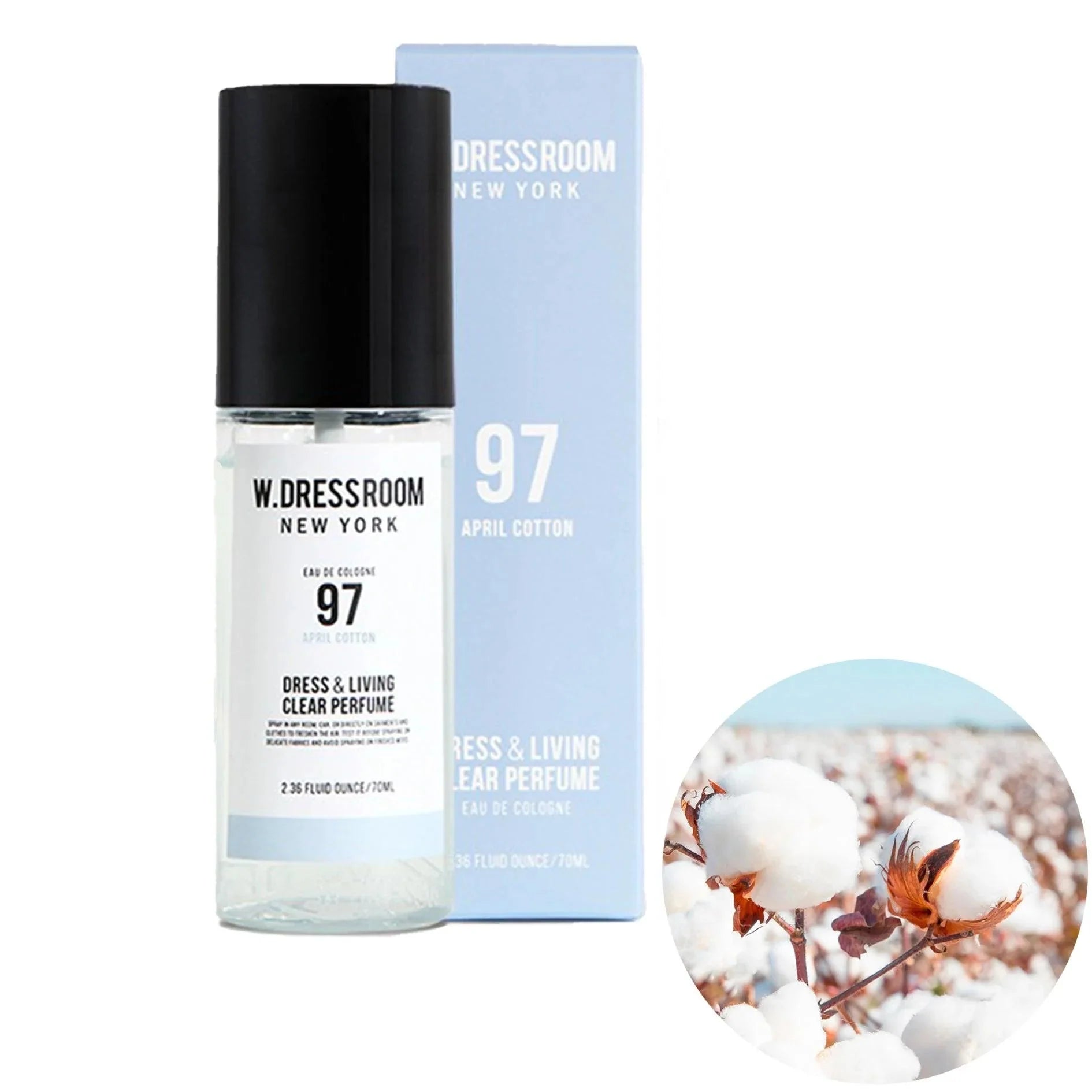 w.dressroom dress & living clear perfume no.97 april cotton W.DRESSROOM Dress & Living Clear Perfume No.97 April Cotton 150ml