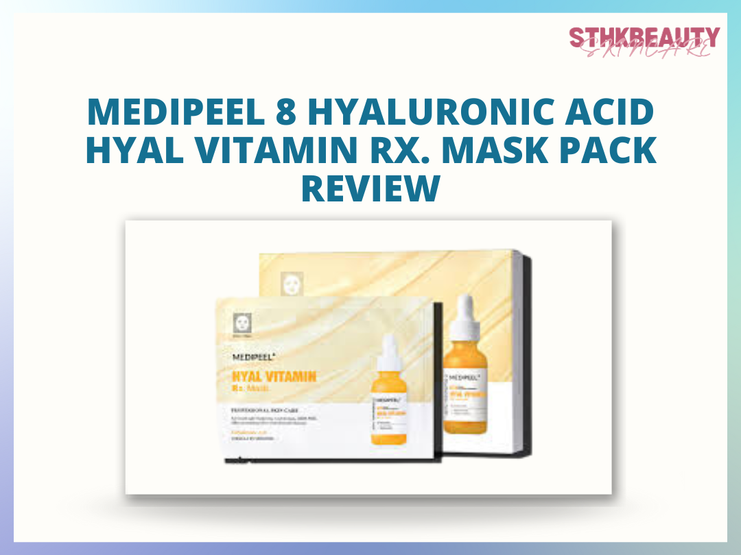 [Review] Medipeel 8 Hyaluronic Acid Hyal Vitamin Rx. Mask Pack Review
