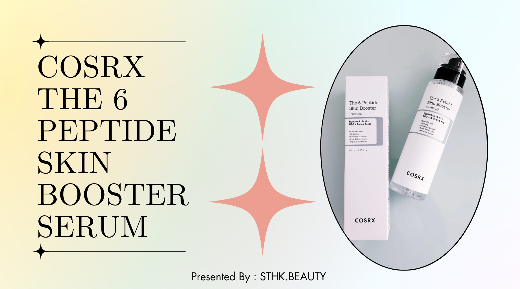 [Review] COSRX The 6 Peptide Skin Booster Serum Review