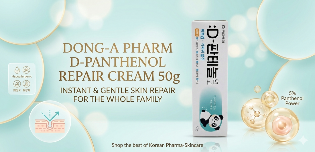 The Ultimate Barrier Reset: Why Korean Dermatologists Trust Dong-A Pharm D-Panthenol Cream