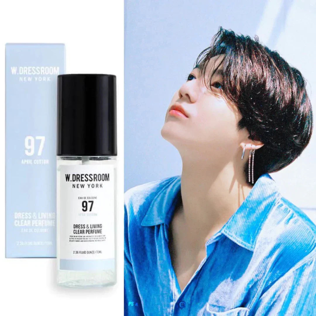 BTS V & Jungkook's Favorite Scents: A Deep Dive into W.DRESSROOM No. 97 April Cotton and No. 45 Morning Rain