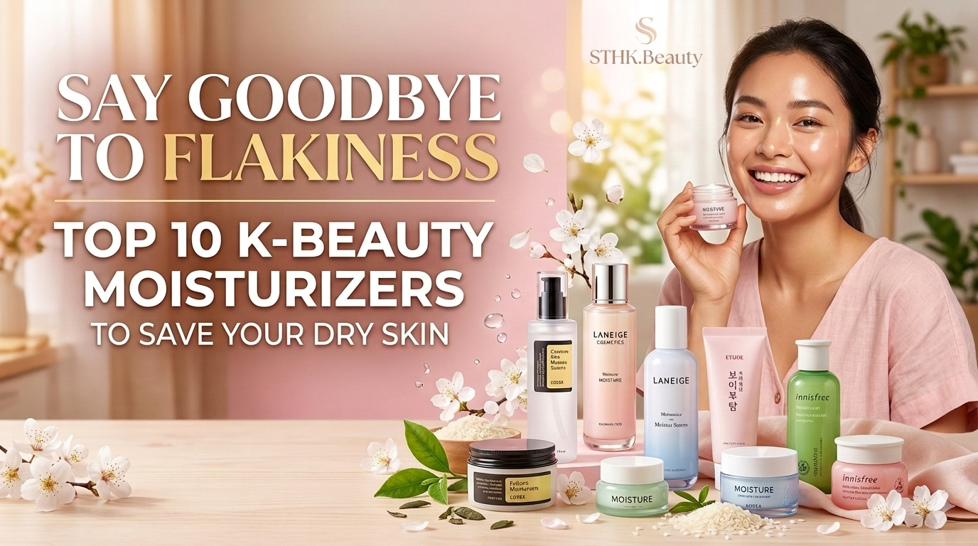Say Goodbye to Flakiness: Top 10 K-Beauty Moisturizers to Save Your Dry Skin