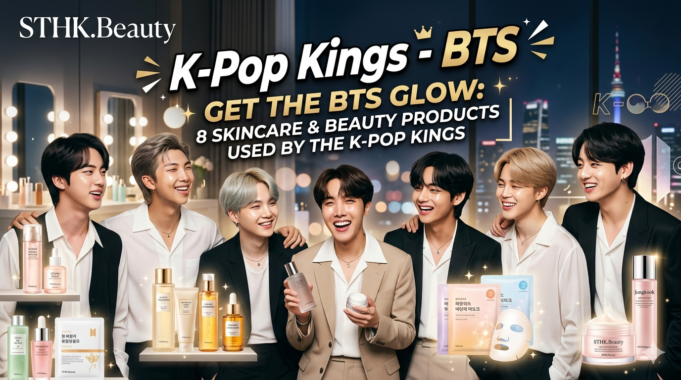 Get the BTS Glow: 8 Skincare & Beauty Products Used by the K-Pop Kings