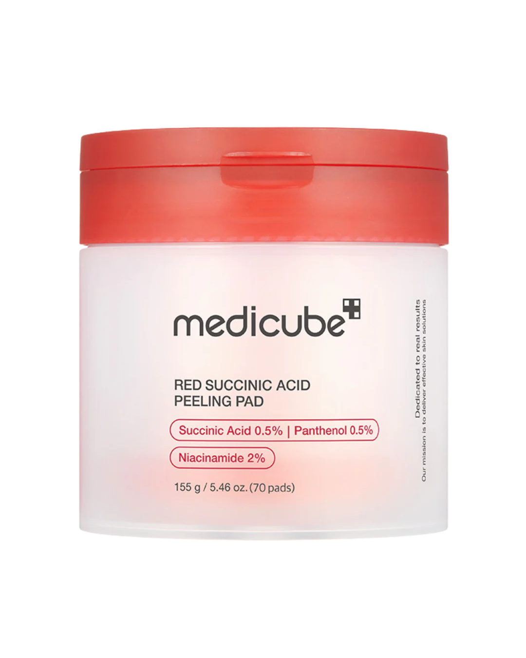 Medicube 韓國 琥珀酸煥顏去角質棉 70片