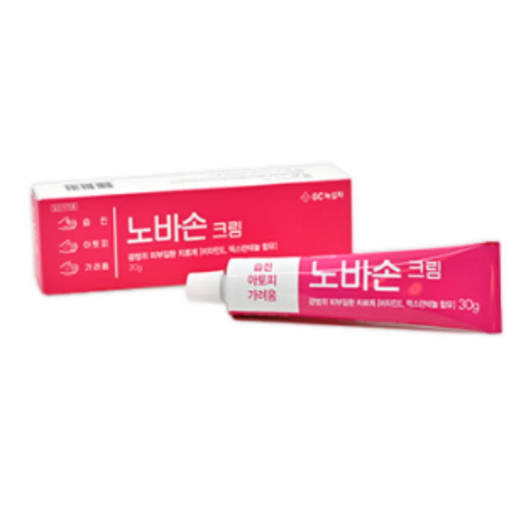 GC Biopharma Nobason Cream (Treatment for a wide range of skin diseases) 15g