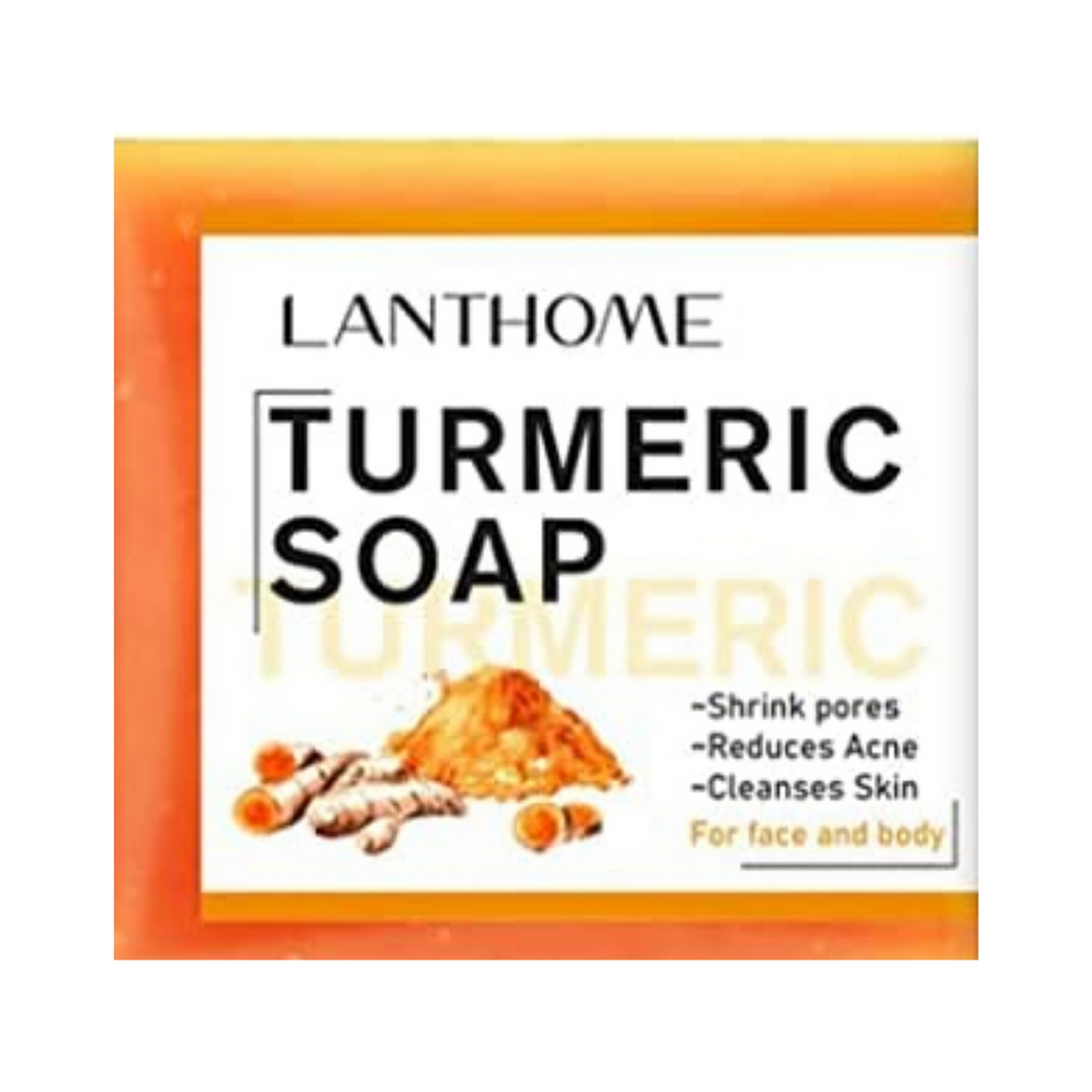 LANTHOME TURMERIC Remove Pimples Dark Spots SOAP 100g