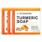 LANTHOME TURMERIC Remove Pimples Dark Spots SOAP 100g
