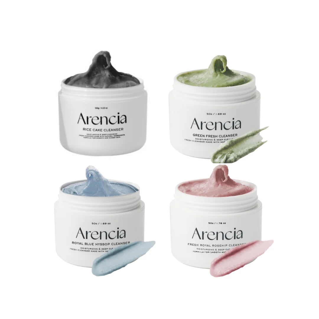 Arencia Black Tea Yuzu Rice Cake Moisturizing Cleansing Cream 120g