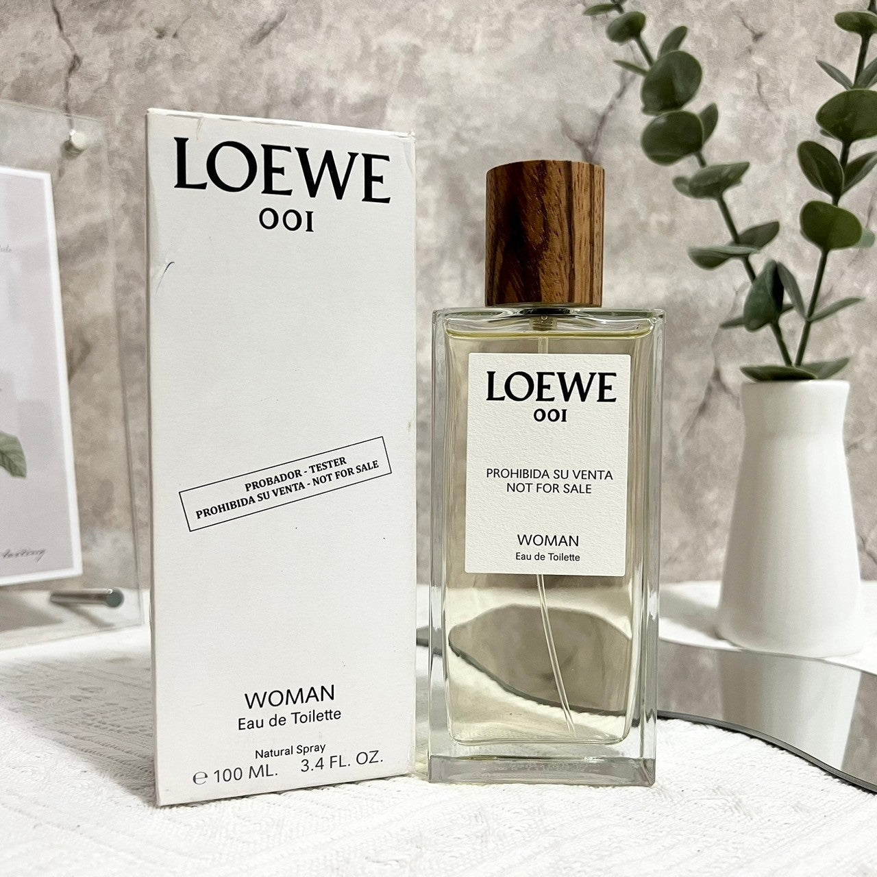 Loewe 001 Women Eau De Toilette Spray (Fresh Woody Floral) 100ml