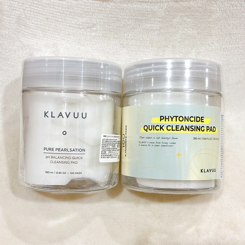 KLAVUU Phytoncide Quick Cleansing Pad 380ml/100ea