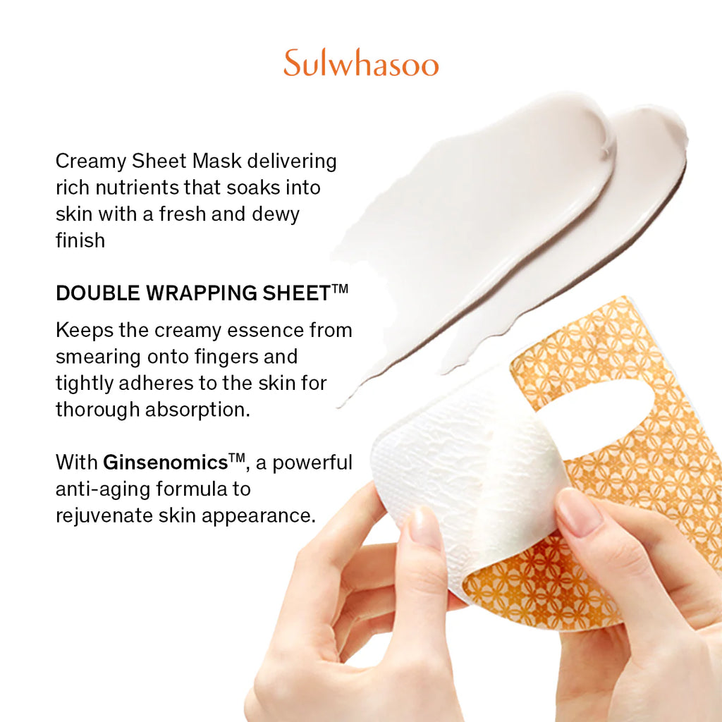 Sulwhasoo koncentreret ginseng fornyende cremet maske EX 18g