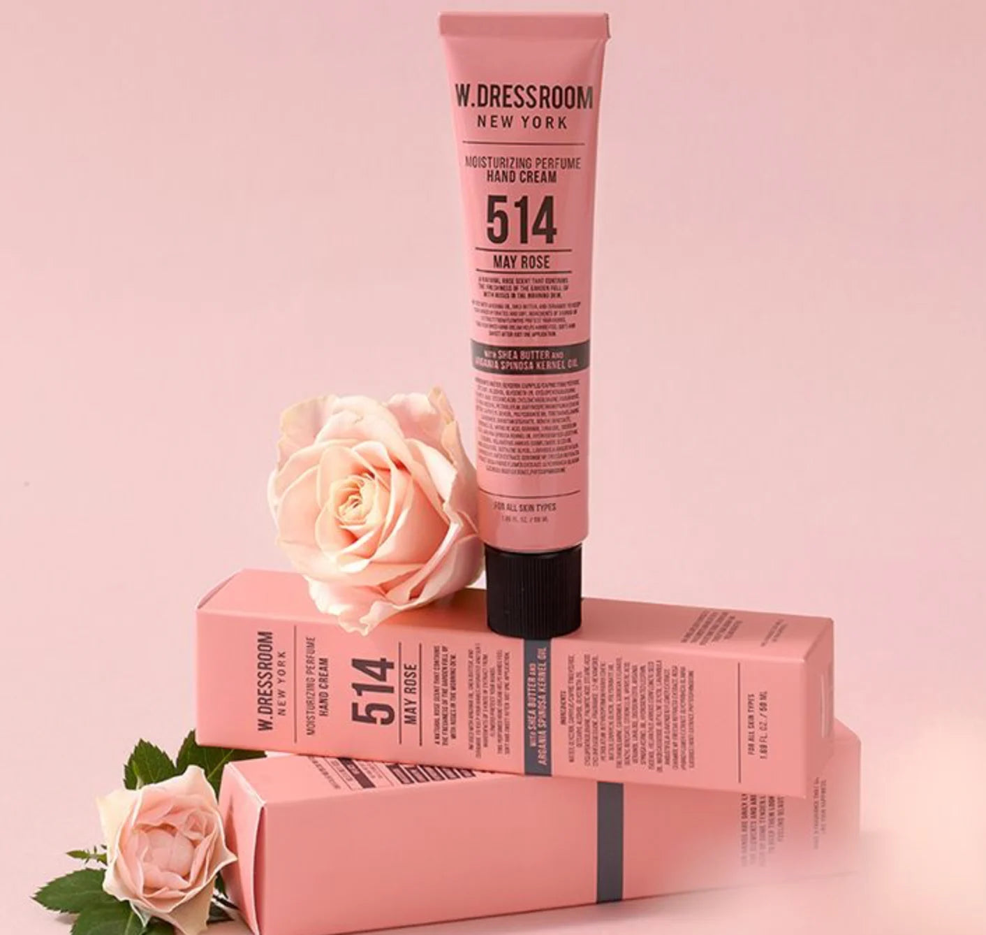 W.DRESSROOM 韓國 保濕香水護手霜 (No.514 五月玫瑰) 50ml
