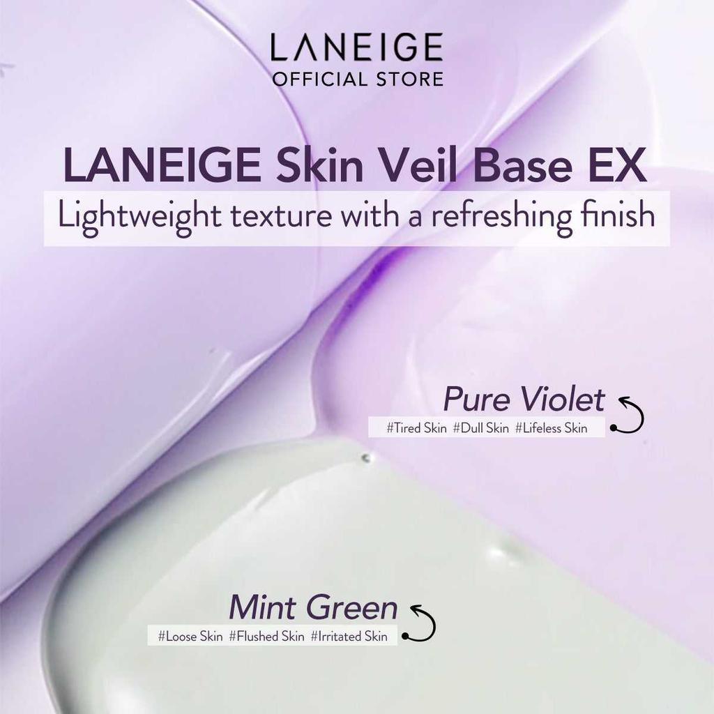 LANEIGE Skin Veil Base (#40 Pure Violet) SPF25 PA++ 30ml