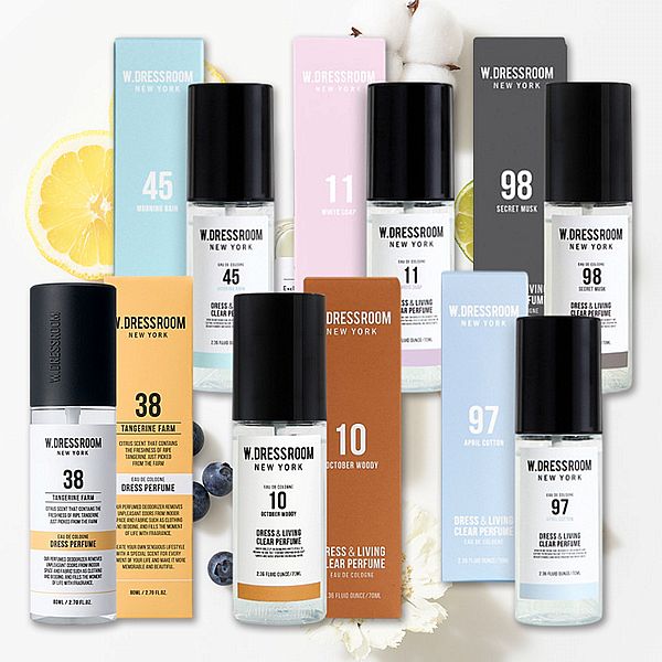 W.DRESSROOM Dress & Living Clear Perfume (No. 02 Coco Conut) 70ml