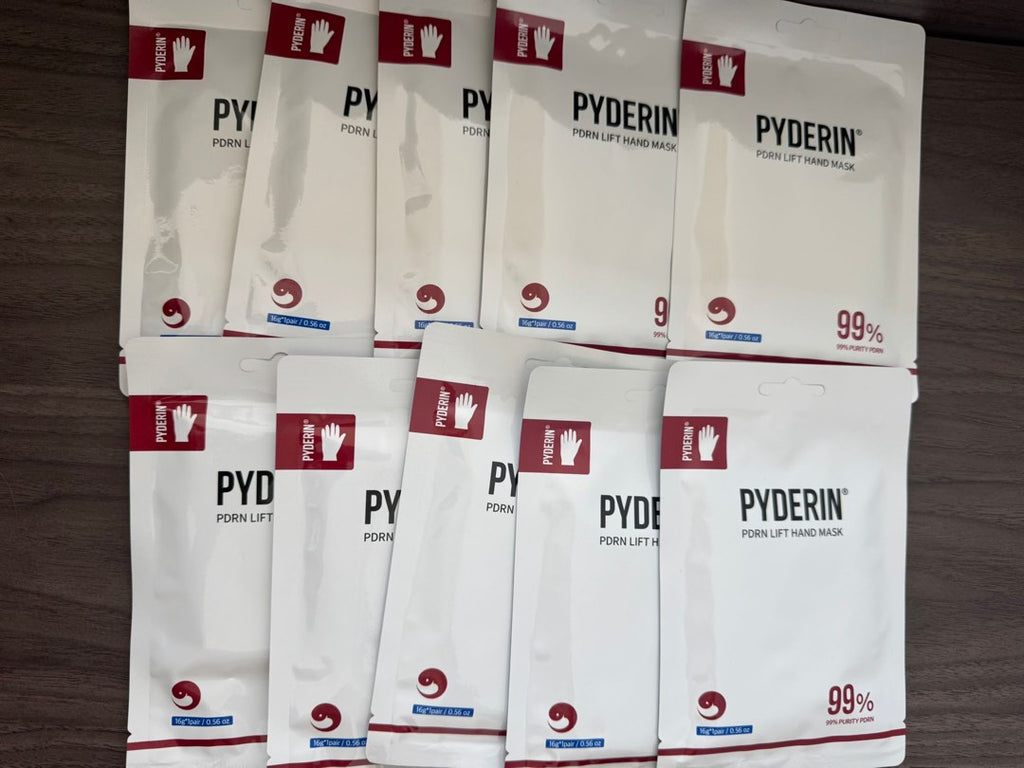 PYDERIN High Concentration PDRN Water-Glow Elasticity Anti-Aging Mask 43ml x 5pcs