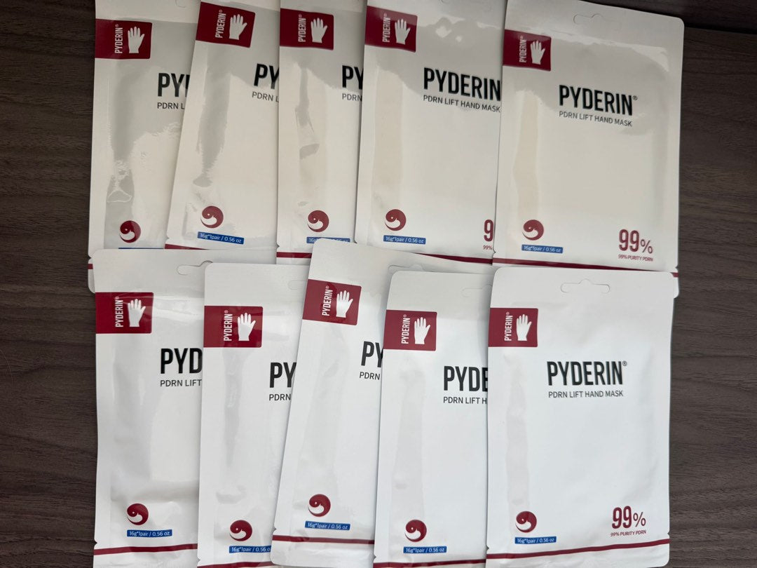 PYDERIN High Concentration PDRN Water-Glow Elasticity Anti-Aging Mask 43ml x 5pcs