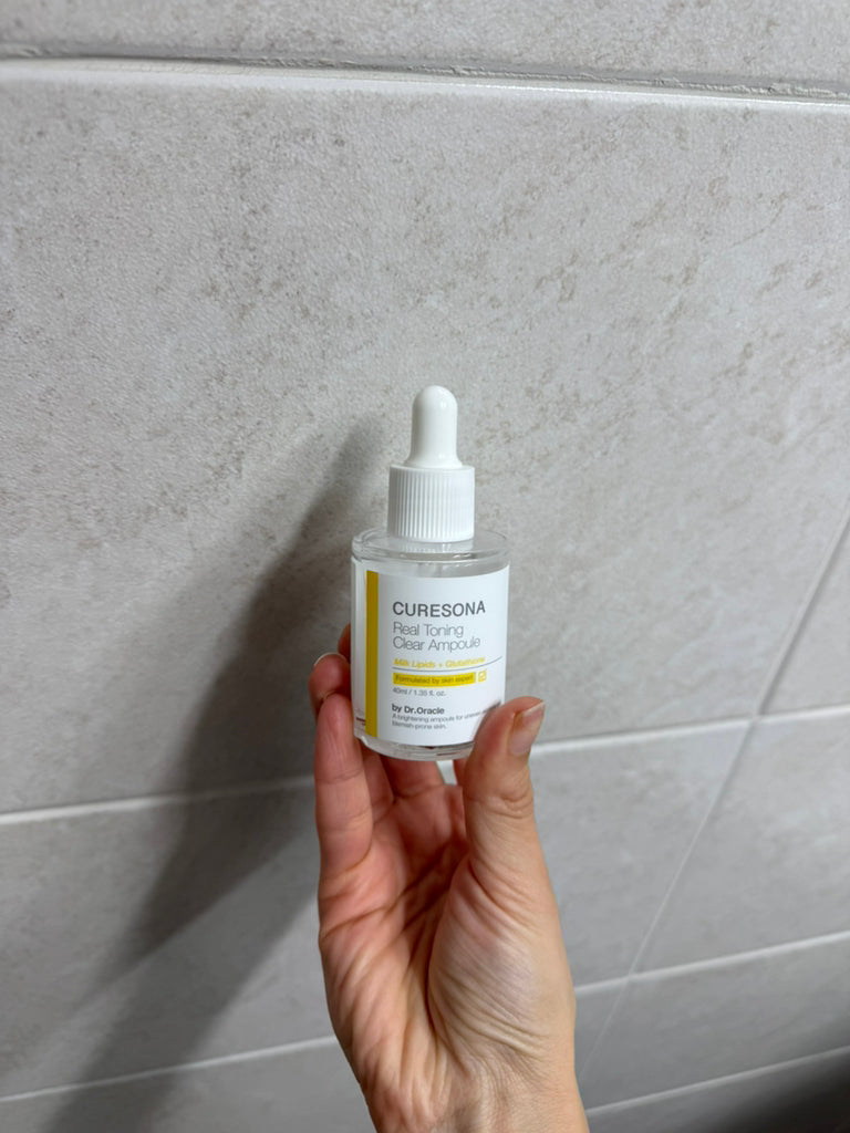 CURESONA Milk Lipids & Glutathione Real Toning Clear Ampoule (Brightening) 40ml