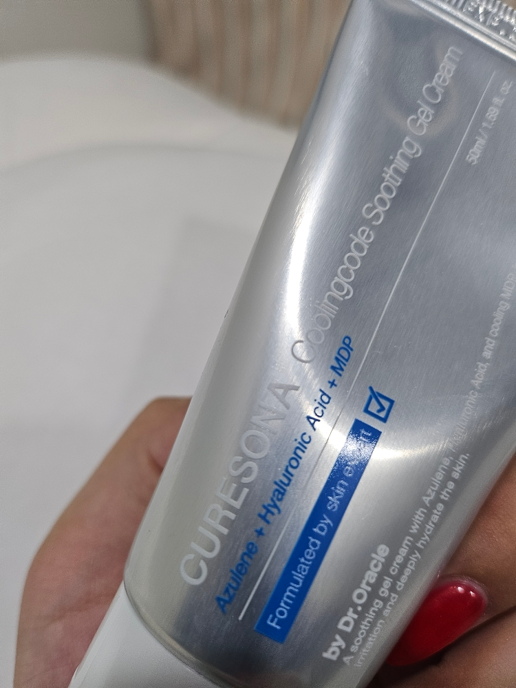 CURESONA Azulene + Hyaluronic Acid + MDP Coolingoode Soothing Cream 50ml