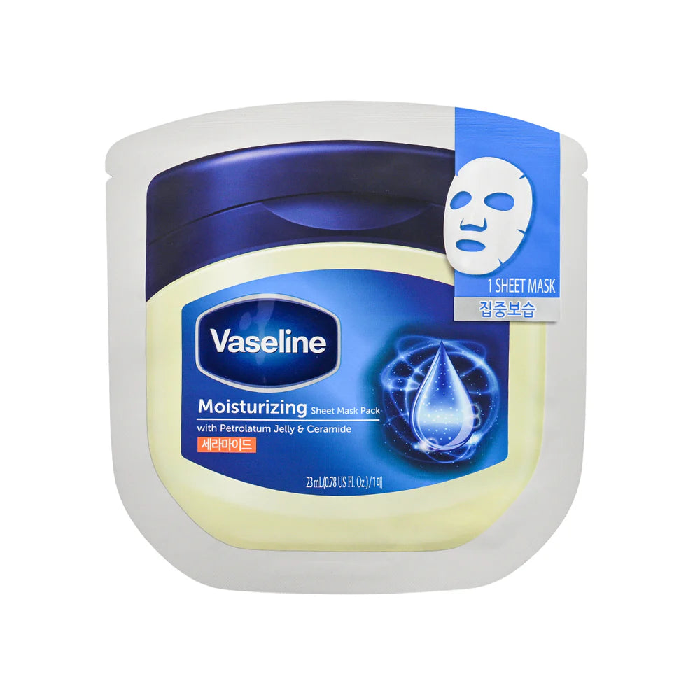 Vaseline Moisturizing Sheet Mask Pack 10ea
