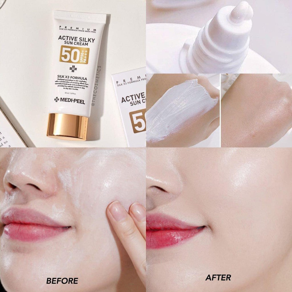 Medipeel Active Silky Sun Cream SPF50+PA+++ 50ml