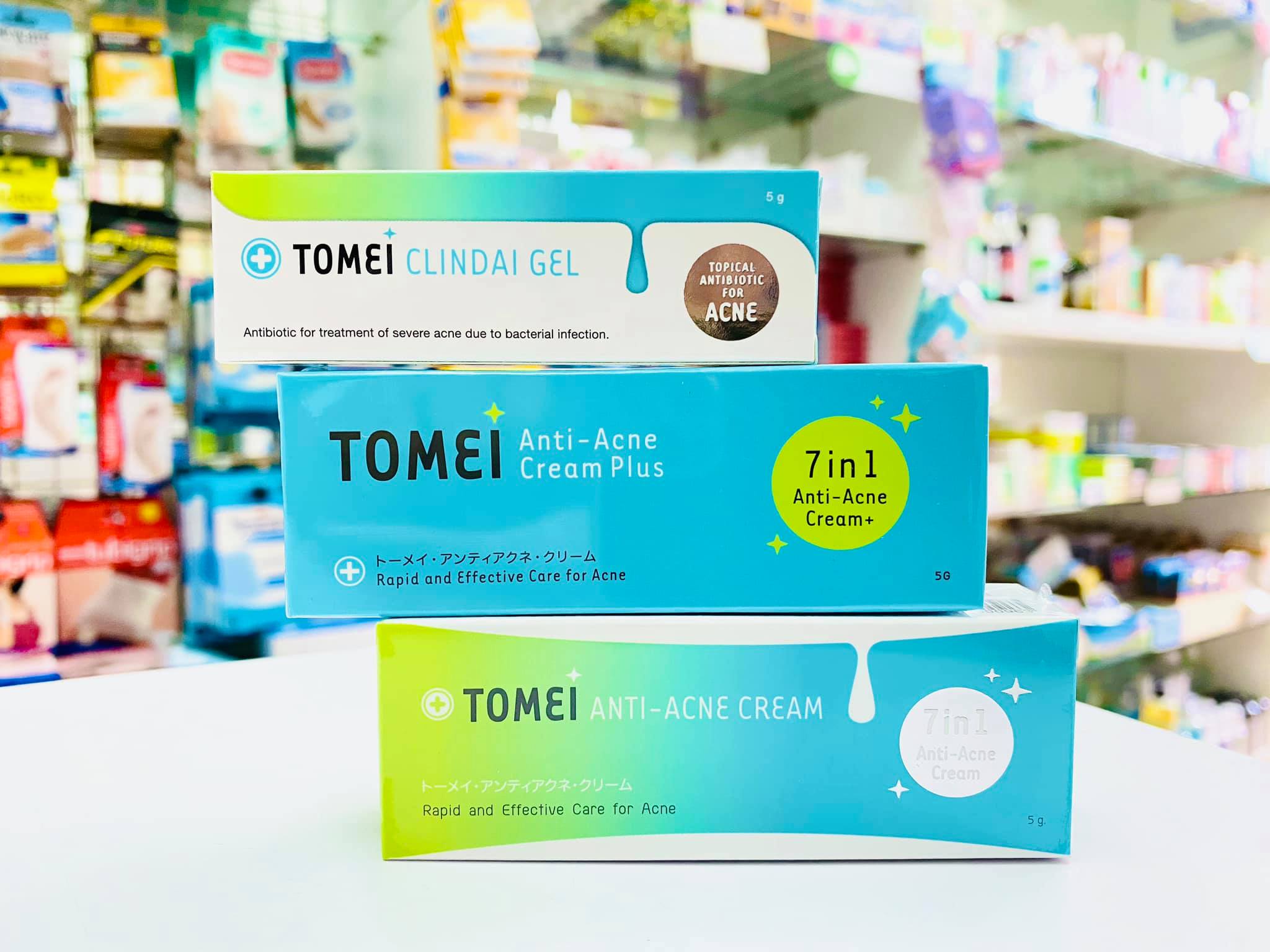 TOMEI Clindai Gel (Topical Antibiotic For Acne) 5g