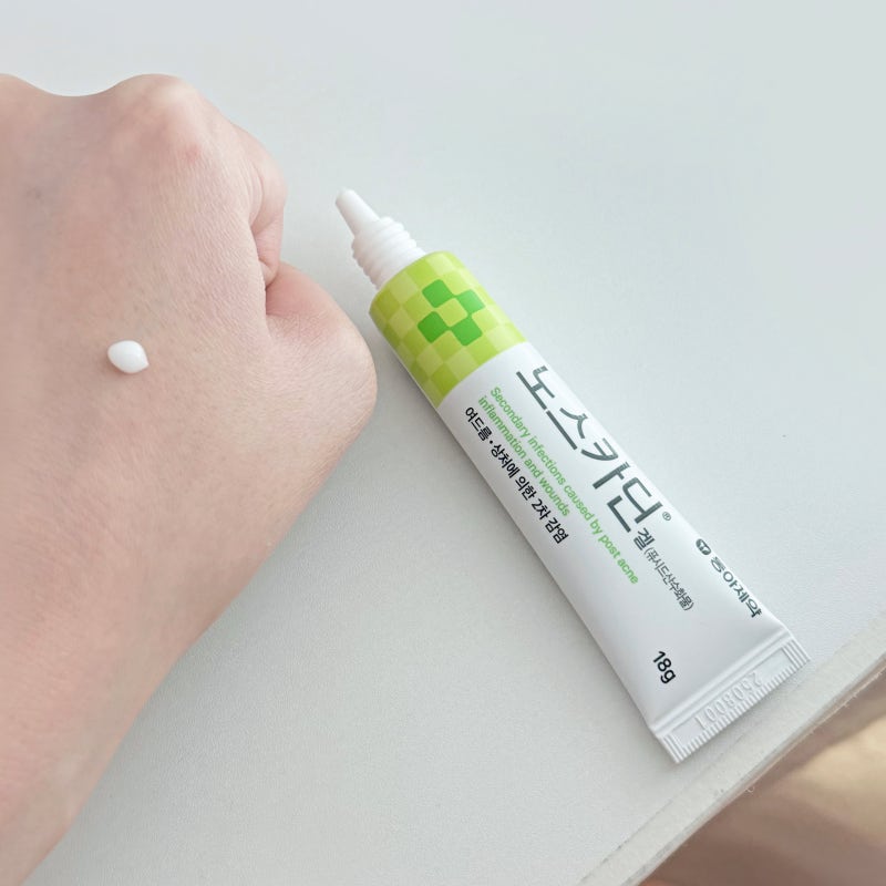 Dong-A Pharm 韓國 2% 夫西地酸 Noscadin 抗菌凝膠 (專治石頭瘡、化膿暗瘡及毛囊炎，速效消炎消腫) 18g