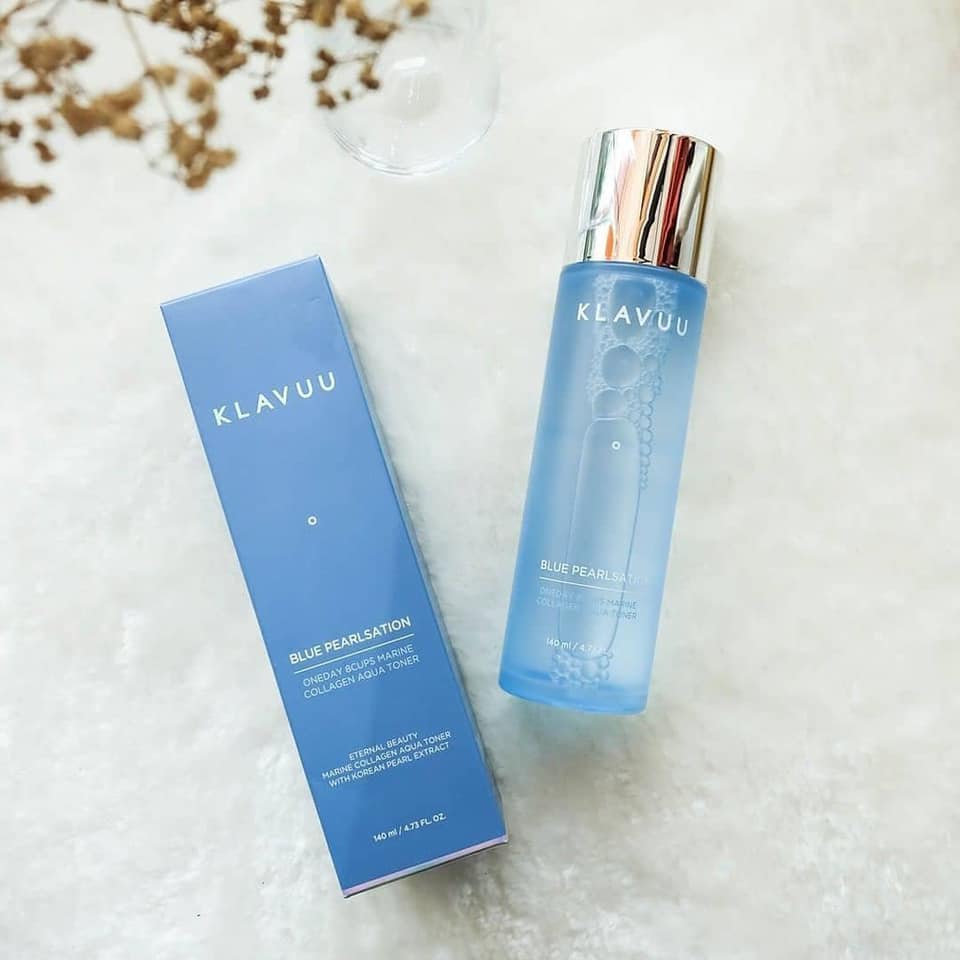 KLAVUU 藍珍珠 8杯海洋膠原水潤爽膚水 140ml