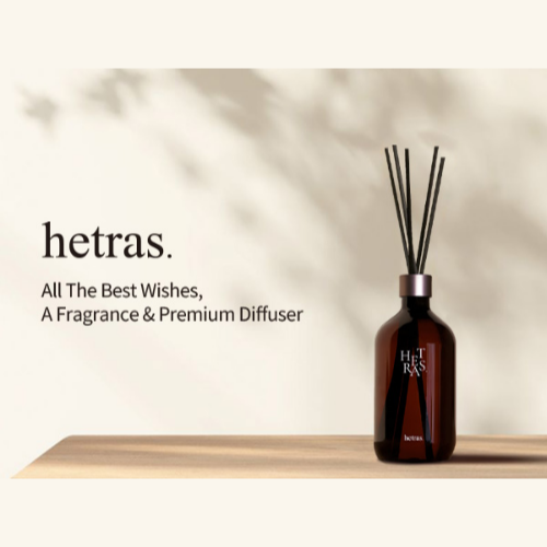 Hetras Premium Diffuser (White Shirt) 500ml x 2