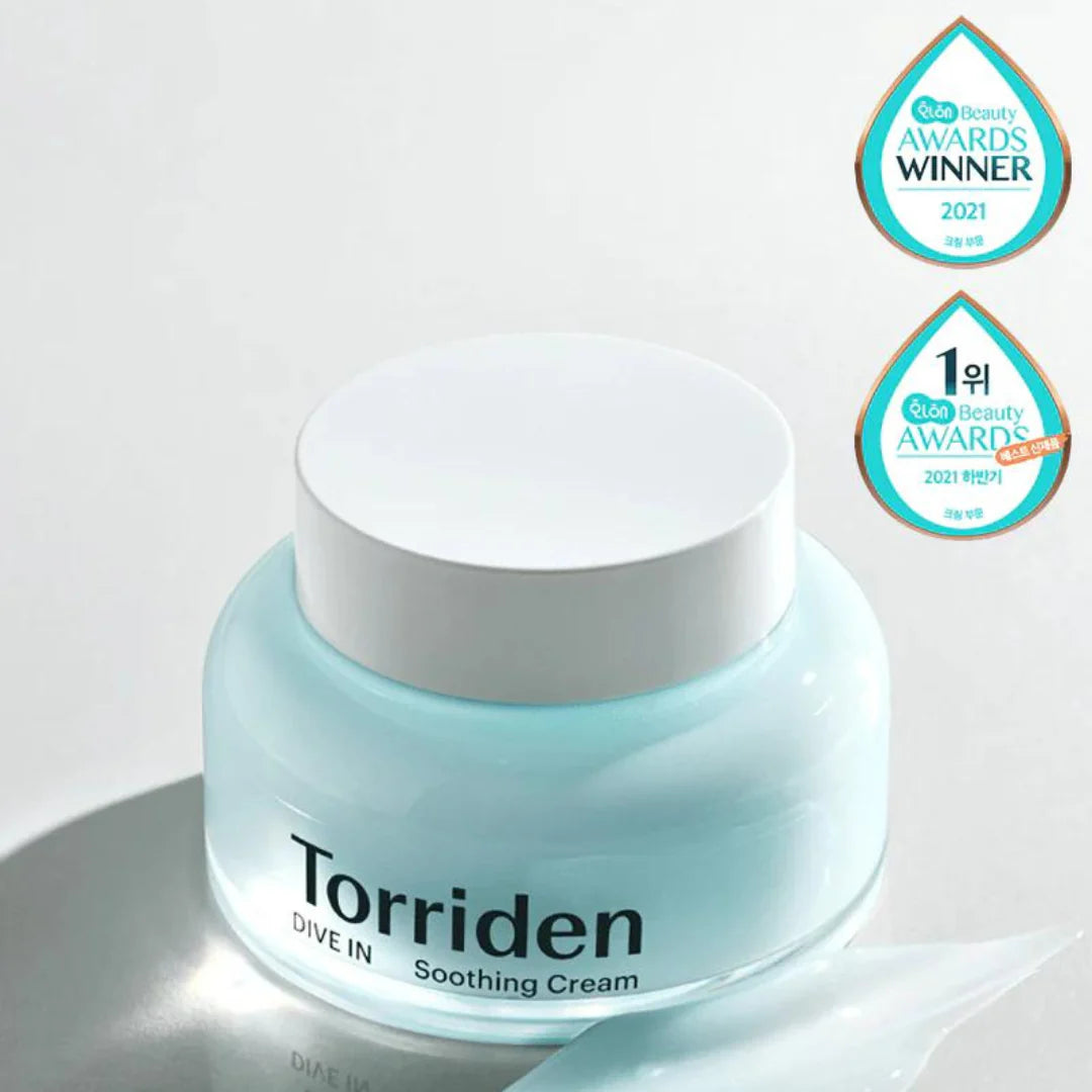 Torriden DIVE-IN Low Molecular Hyaluronic Acid Soothing Cream 100ml