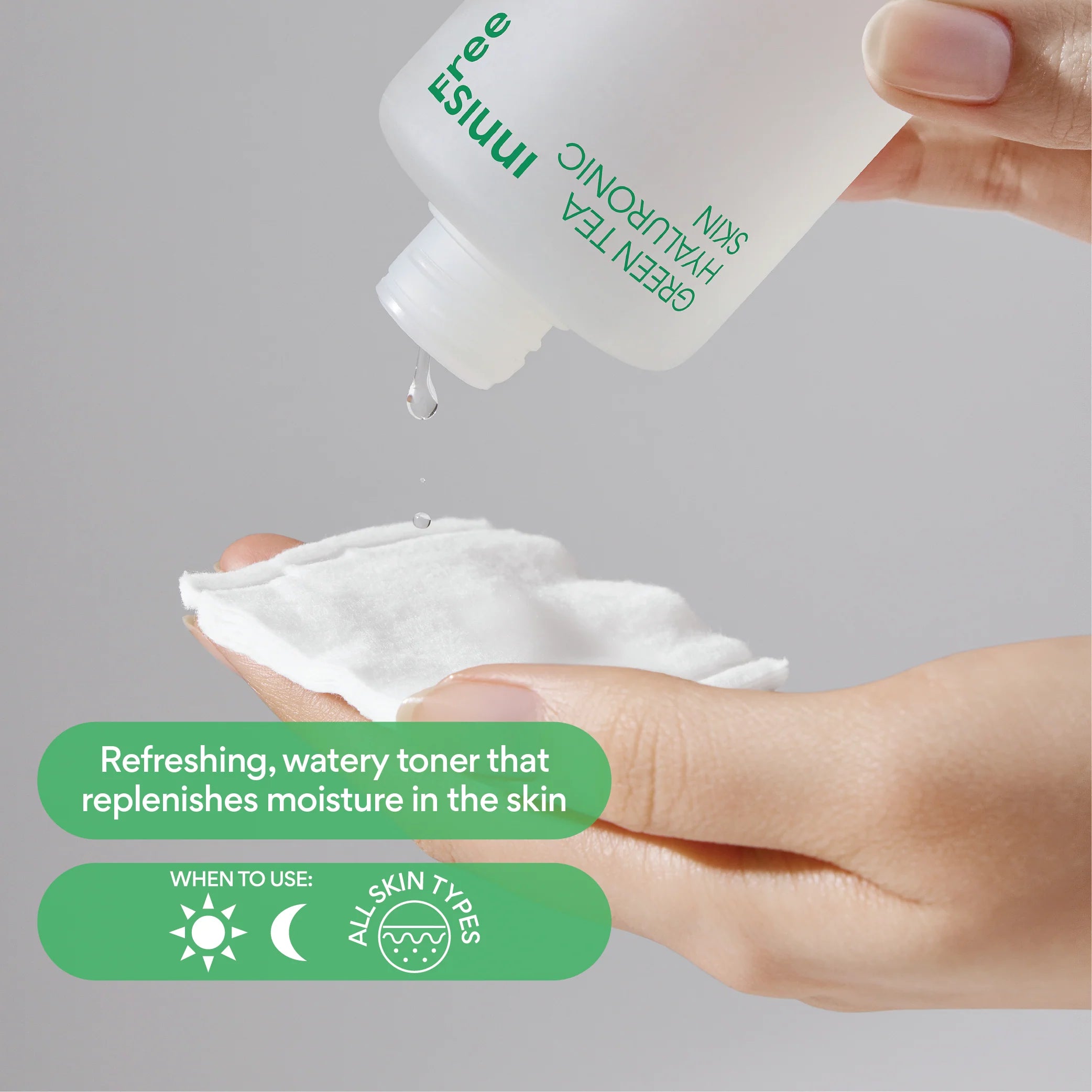 INNISFREE 韓國 綠茶透明質酸保濕爽膚水 170ml