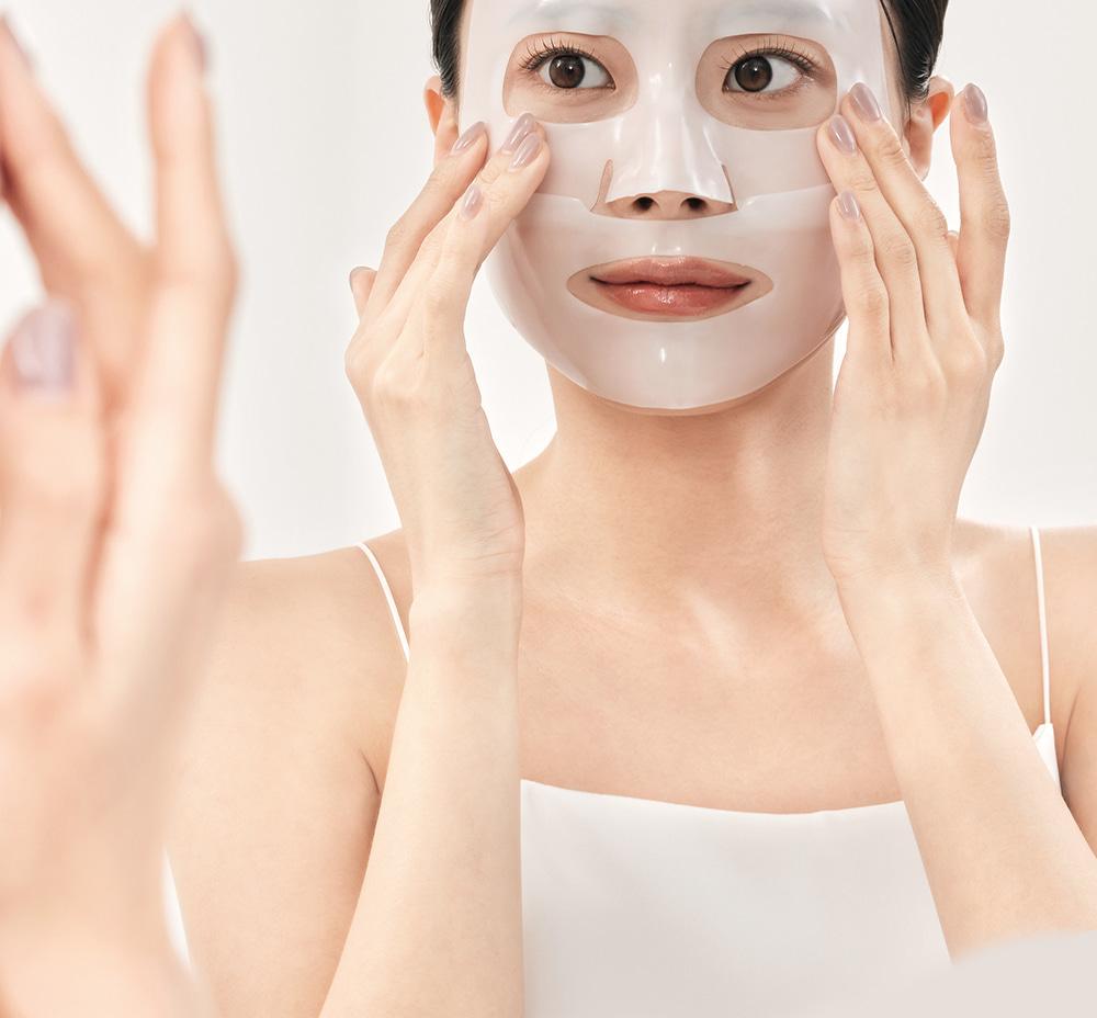 SUNGBOON 韓國 深層膠原蛋白 積雪草茶樹舒緩鎮靜隔夜面膜 4片