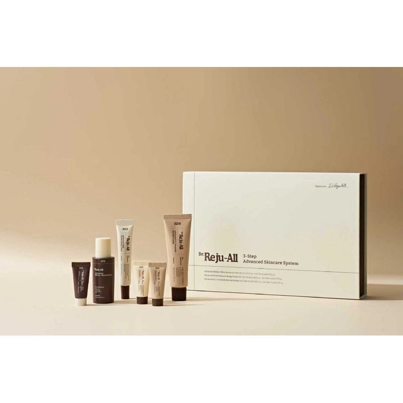 Dr.Reju-All Premium 3-Step Advanced Skincare System Gift Set 1 box