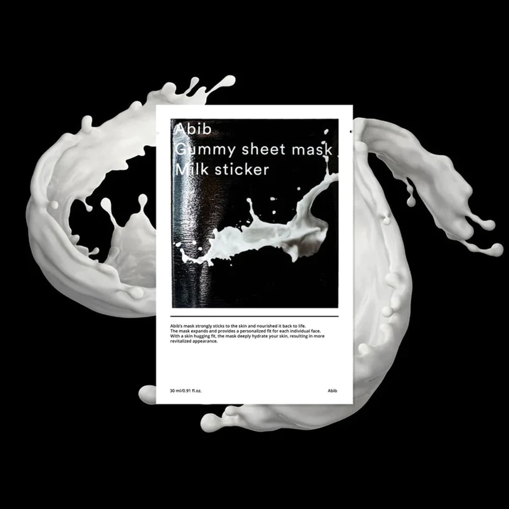 Abib Gummy Sheet Mask Collagen Milk Sticker 10ea