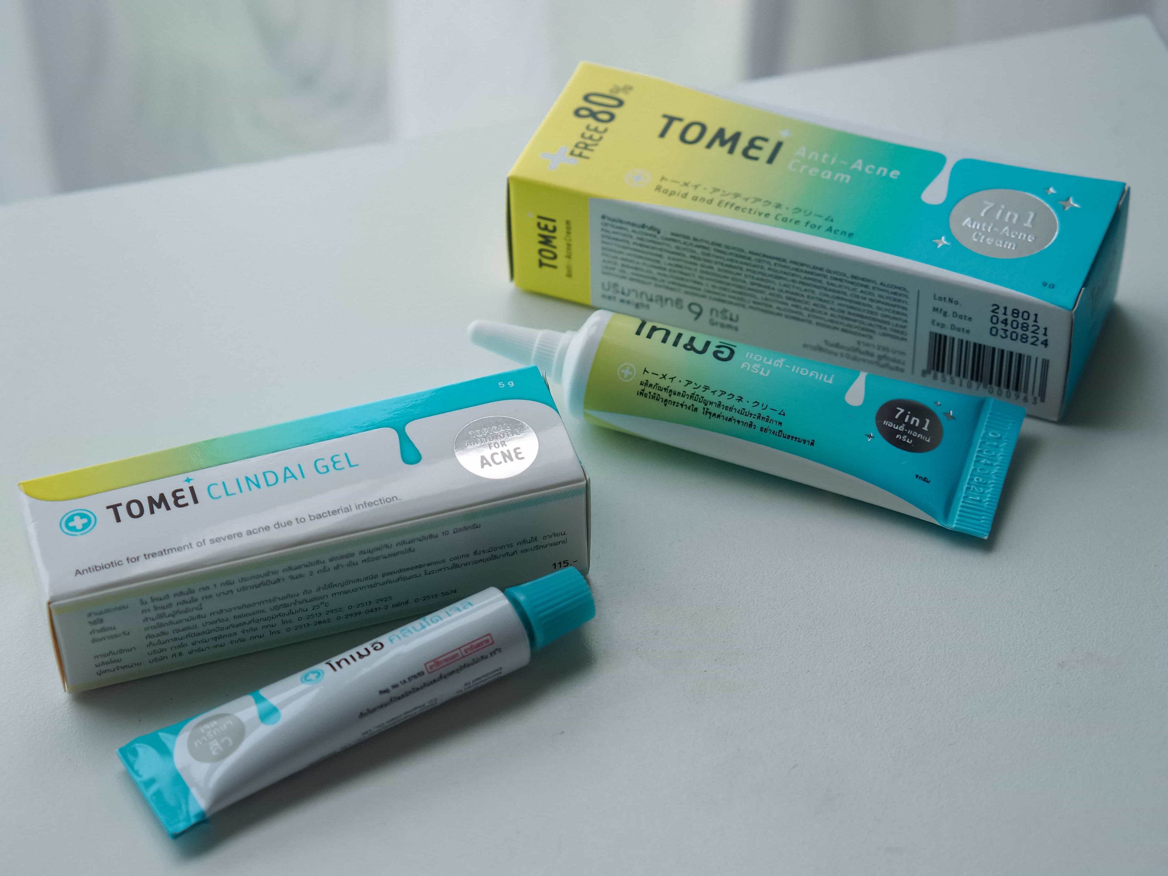 TOMEI Clindai Gel (Topical Antibiotic For Acne) 5g