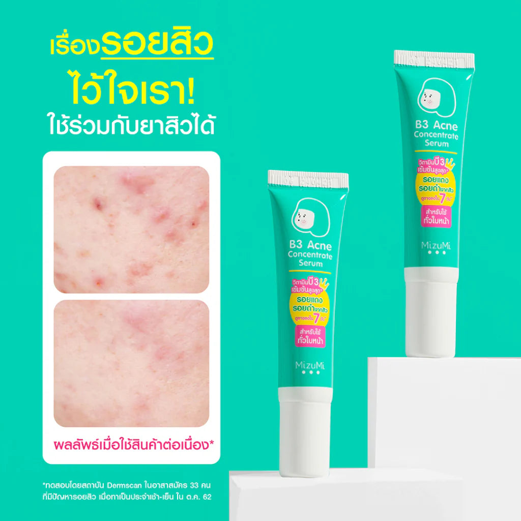 MizuMi B3 Acne Concentrate Serum 13g