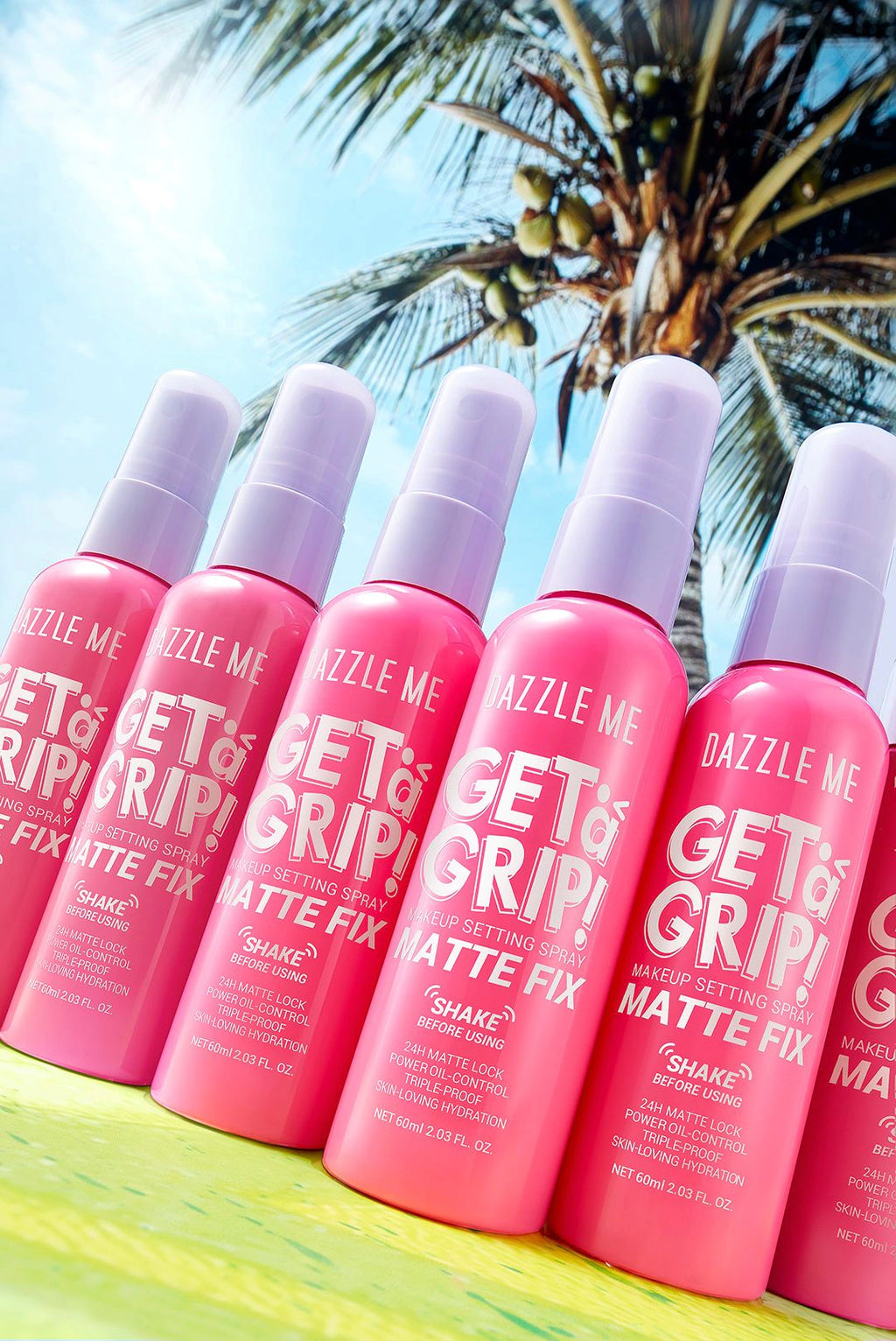 Dazzle Me Get A Grip Makeup Setting Spray Matte Fix 60ml