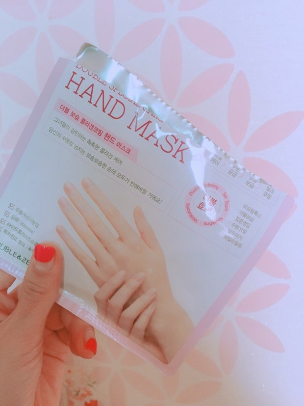 DOUBLE & ZERO Hydrolyzed Collagen Double Repair Nourishing Hand Mask 5pairs