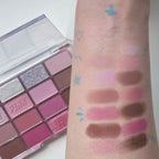 Wakemake Soft Blurring Eye Palette With 16 Colors (#09 High Pink Blurring) 14g