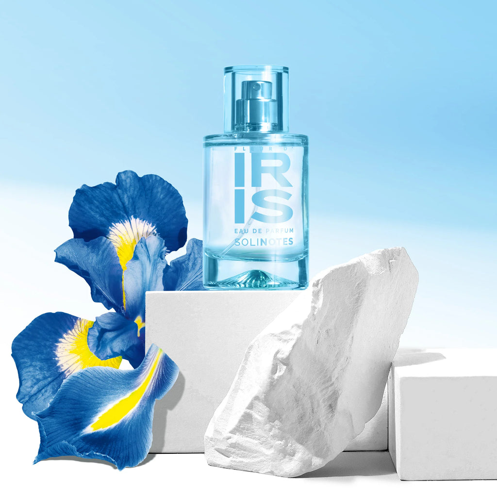 Solinotes Iris Beneficial Powers Vegan Eau de Parfum (Woods, Musk & Absolute Tonka Bean) 50ml