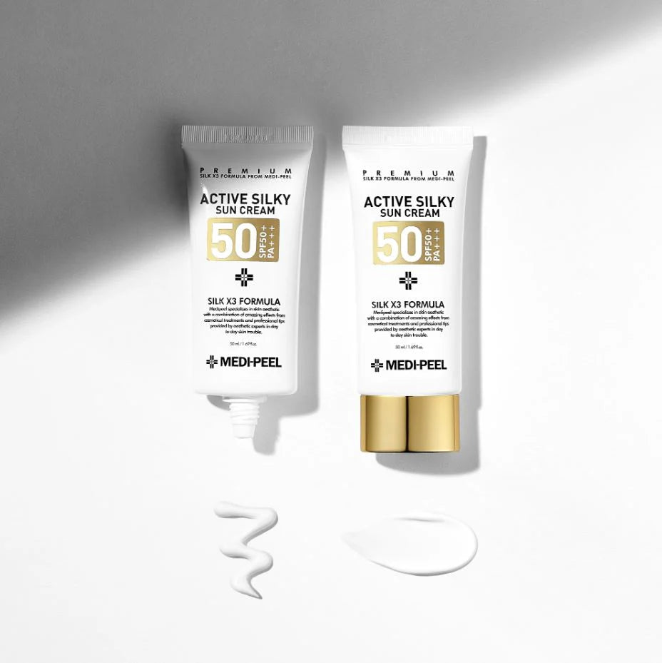Medipeel 韓國 5GF 三重蠶絲蛋白 修復防曬隔離霜 SPF50+ PA+++ 50ml