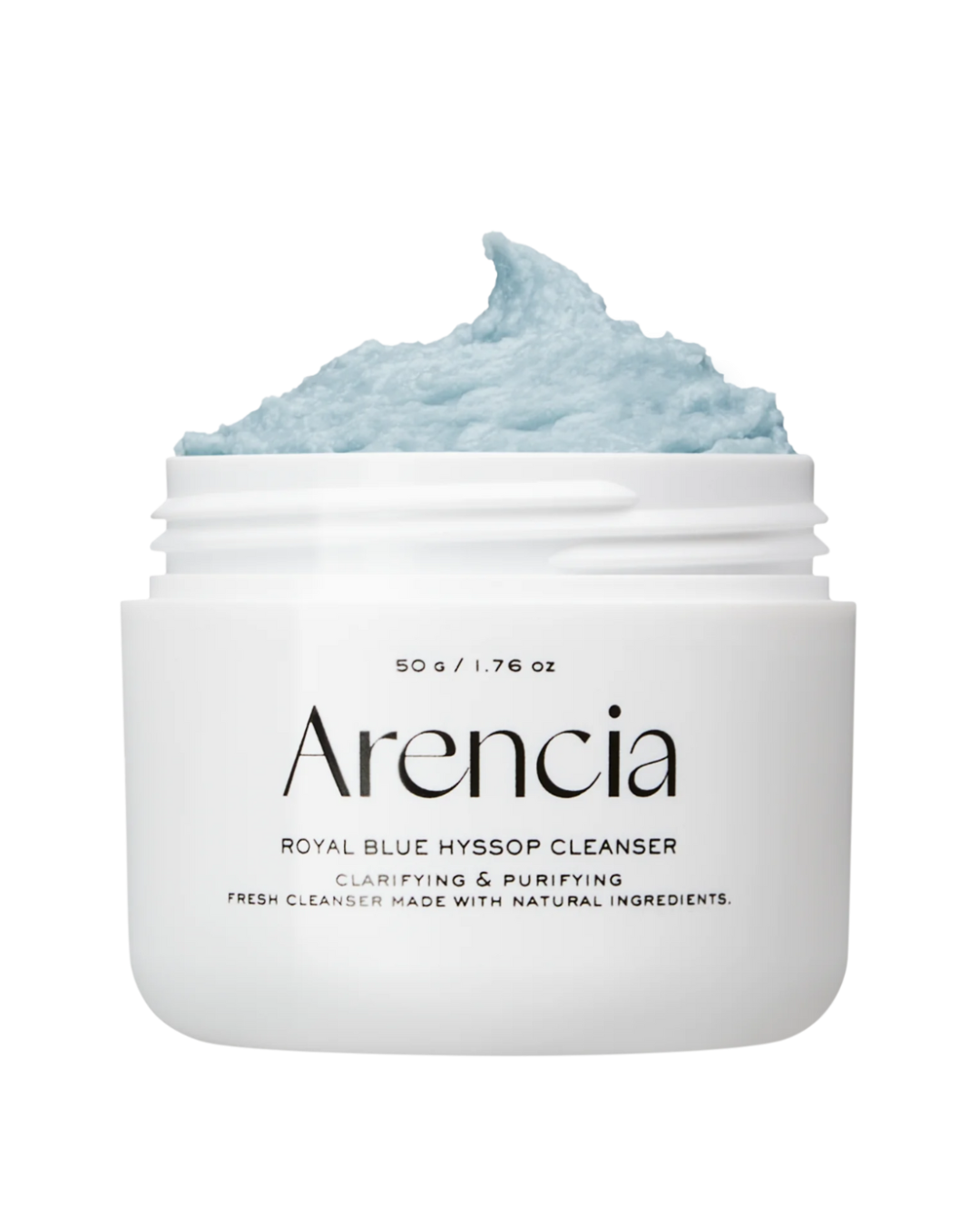 Arencia 韓國  藍色香蜂草米淨透年糕潔面乳 (清潔毛孔髒污) 120g
