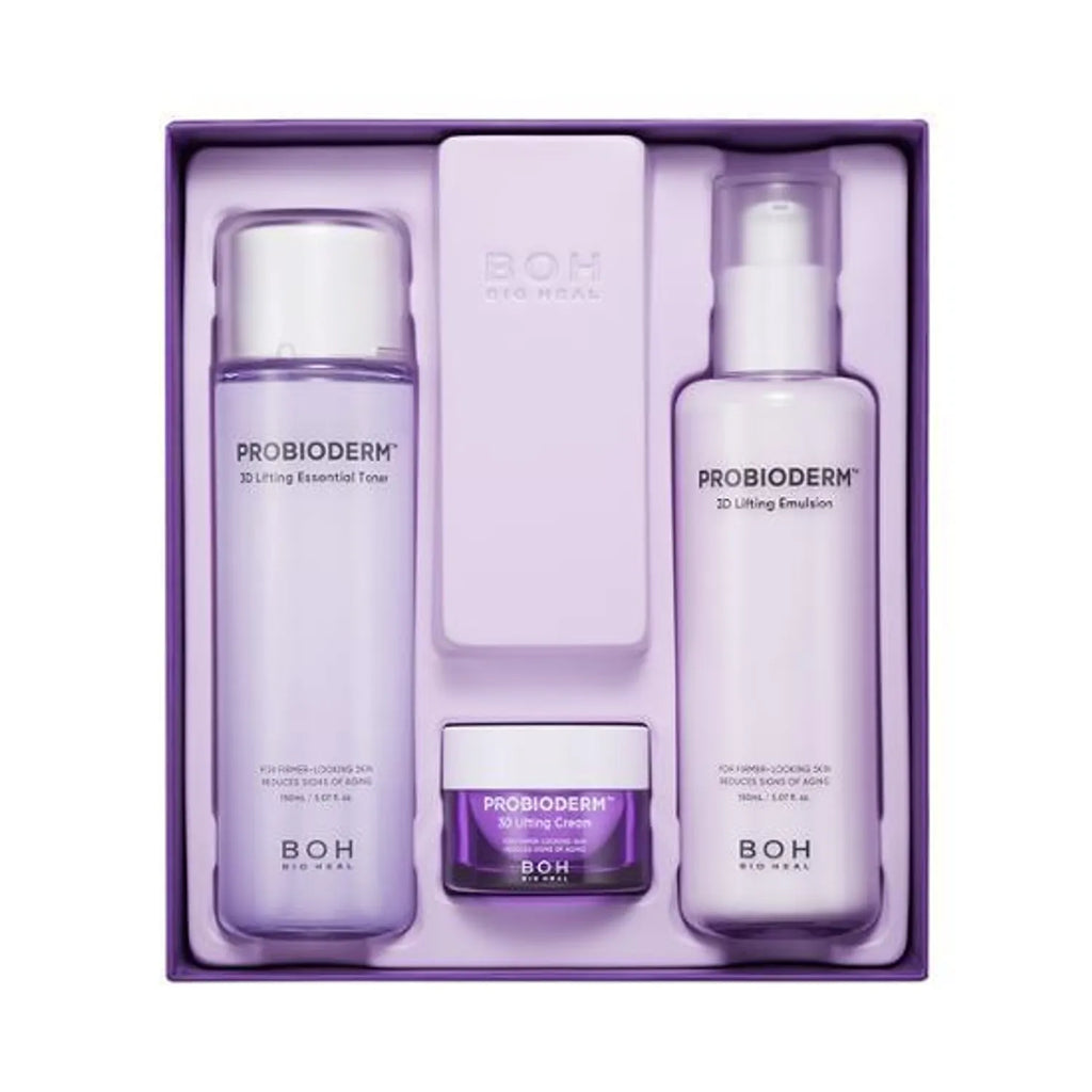 Bioheal BOH Probioderm 3D Lifting Skin Care Special Set (Essential Toner 150ml + Emulsion 150ml)