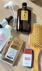 Brosse à cheveux en bambou Home Simply (1 unité)