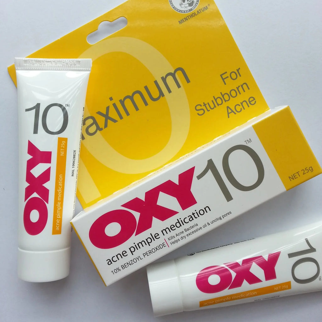 OXY 10 Benzoyl Peroxide Acne Gel (Yellow) 25g